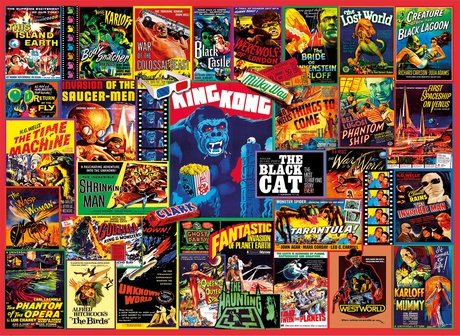 Puzzle Thriller Classics 1000pzs