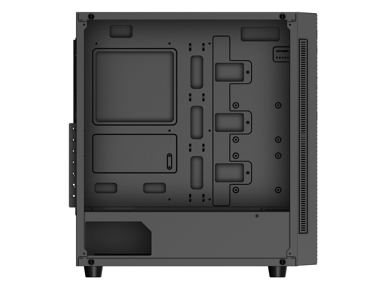 Caja Pc Deepcool Matrexx 55 Mesh Add-Rgb 4f Ne Cristal Templado/4xven 120 Mm Argb/Luces Rgb Dp-Atx-Matrexx55-Mesh-Ar-4f