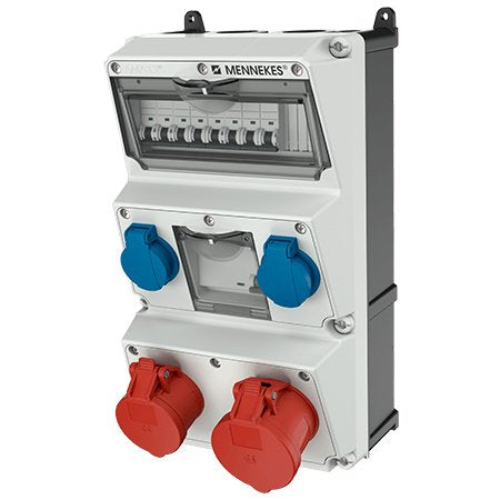 Mennekes 930013 Amaxx Tomas De Corriente-Kombination Ip44