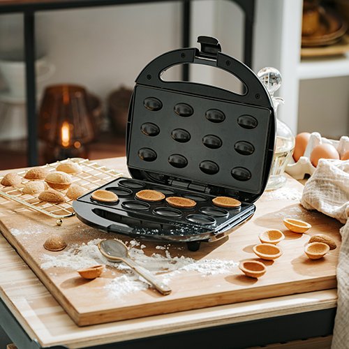 EAN 5905575902528 - Adler AD 3071 máquina para hacer galletas 6 galletas 750 W Negro imagen 8