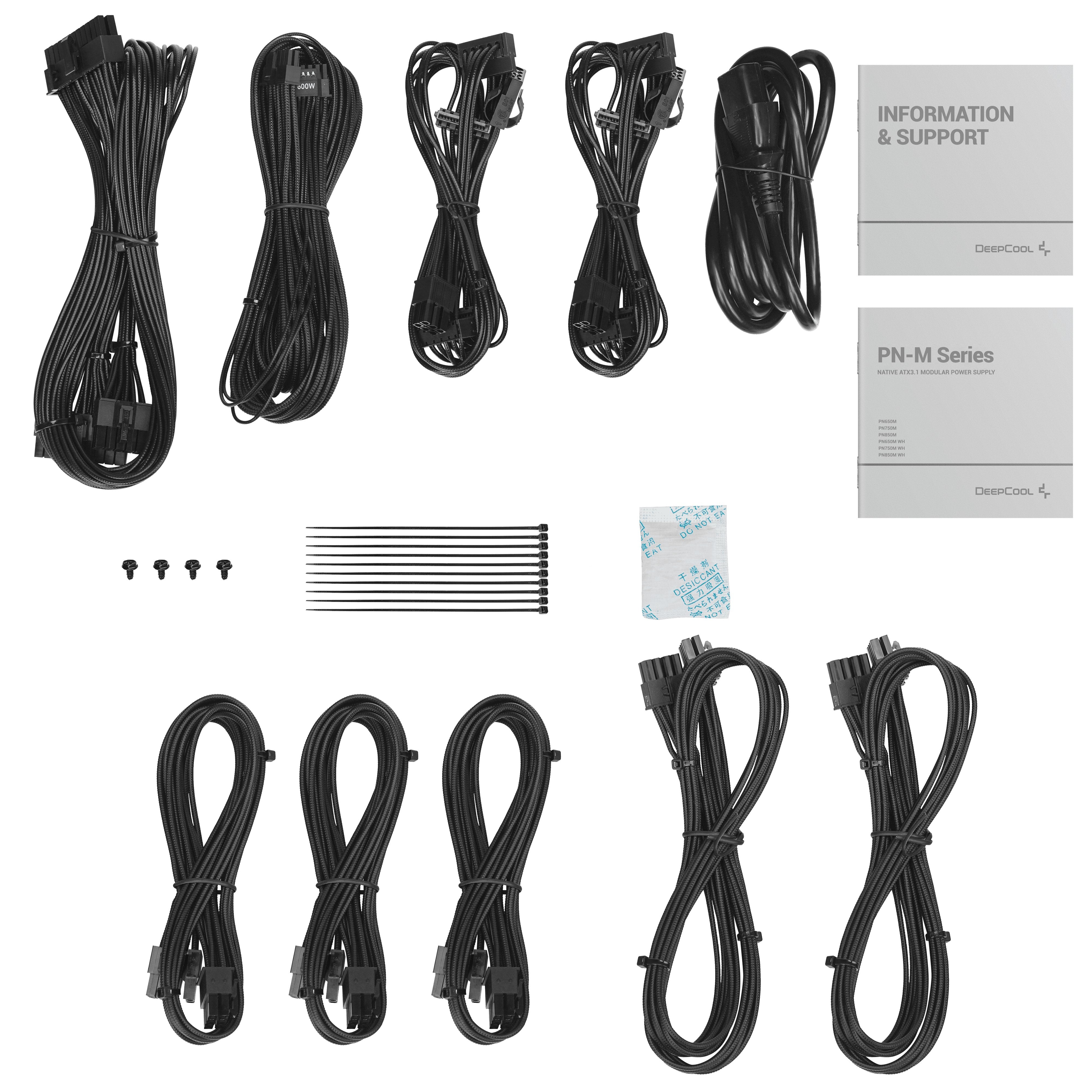 Deepcool Pn850m  850 W 20+4 Pin Atx Atx Negro