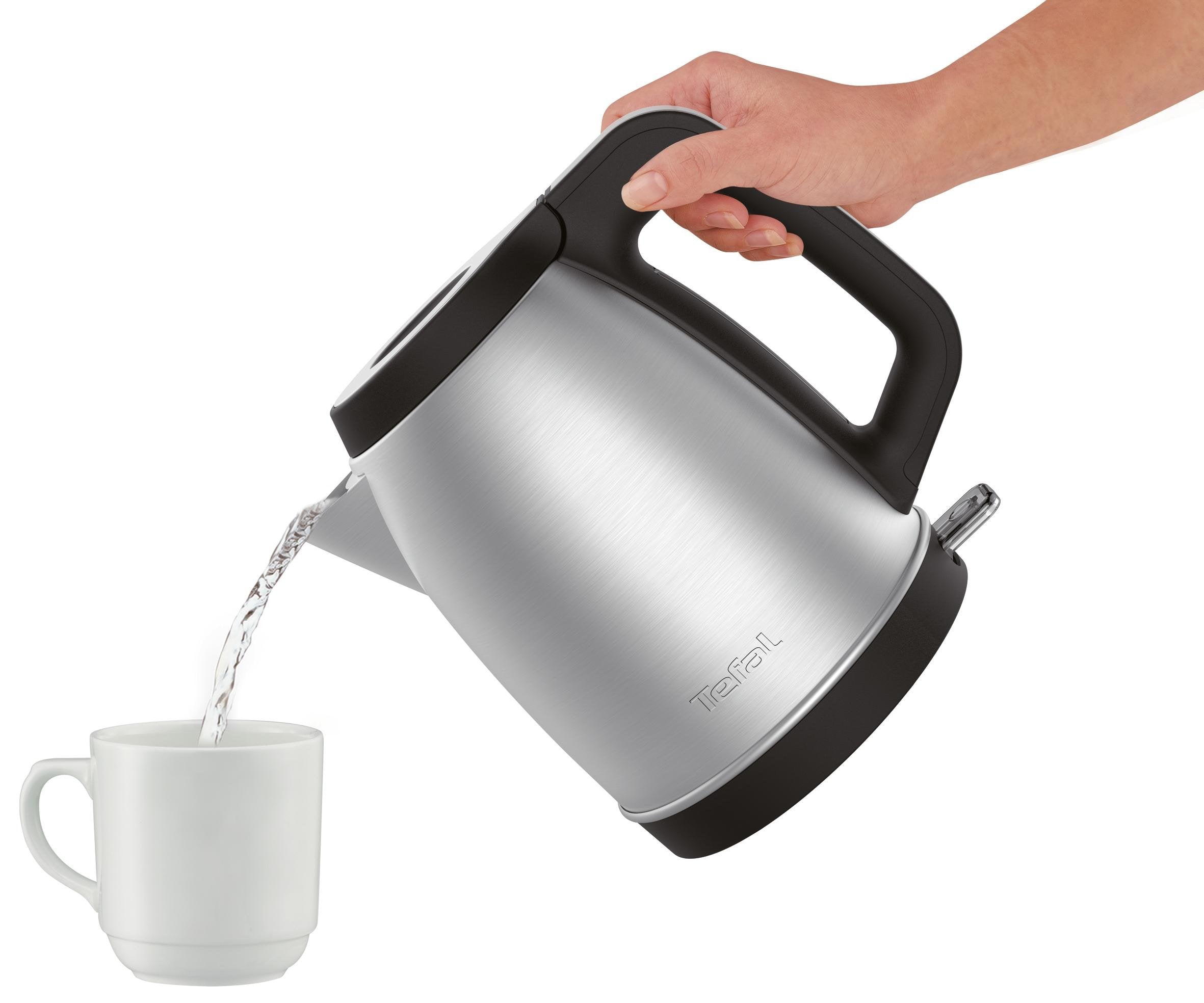 Tefal Element Ki 280d (Edelstahl/Negro, 1,7 Liter) Ki 280d