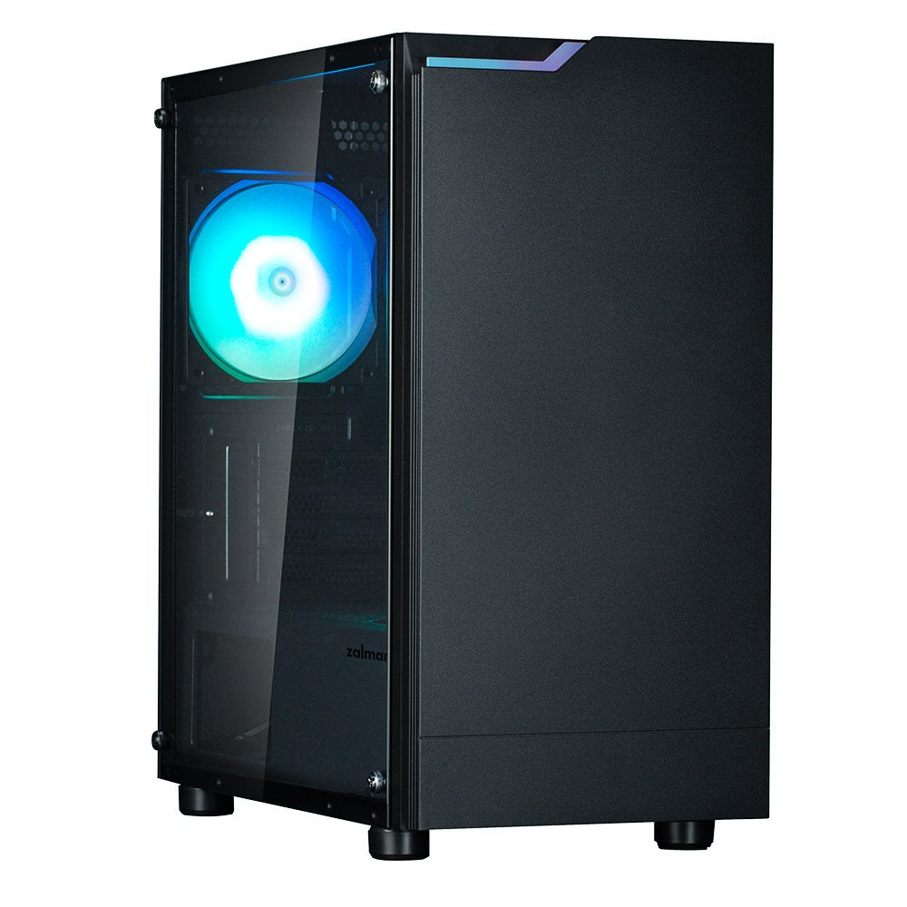 Caja Pc  Zalman T4 Plus Matx 1 X Vent 120mm Argb 2xusb 3.0 Negro S/N Fuente Zalma-8809213762246