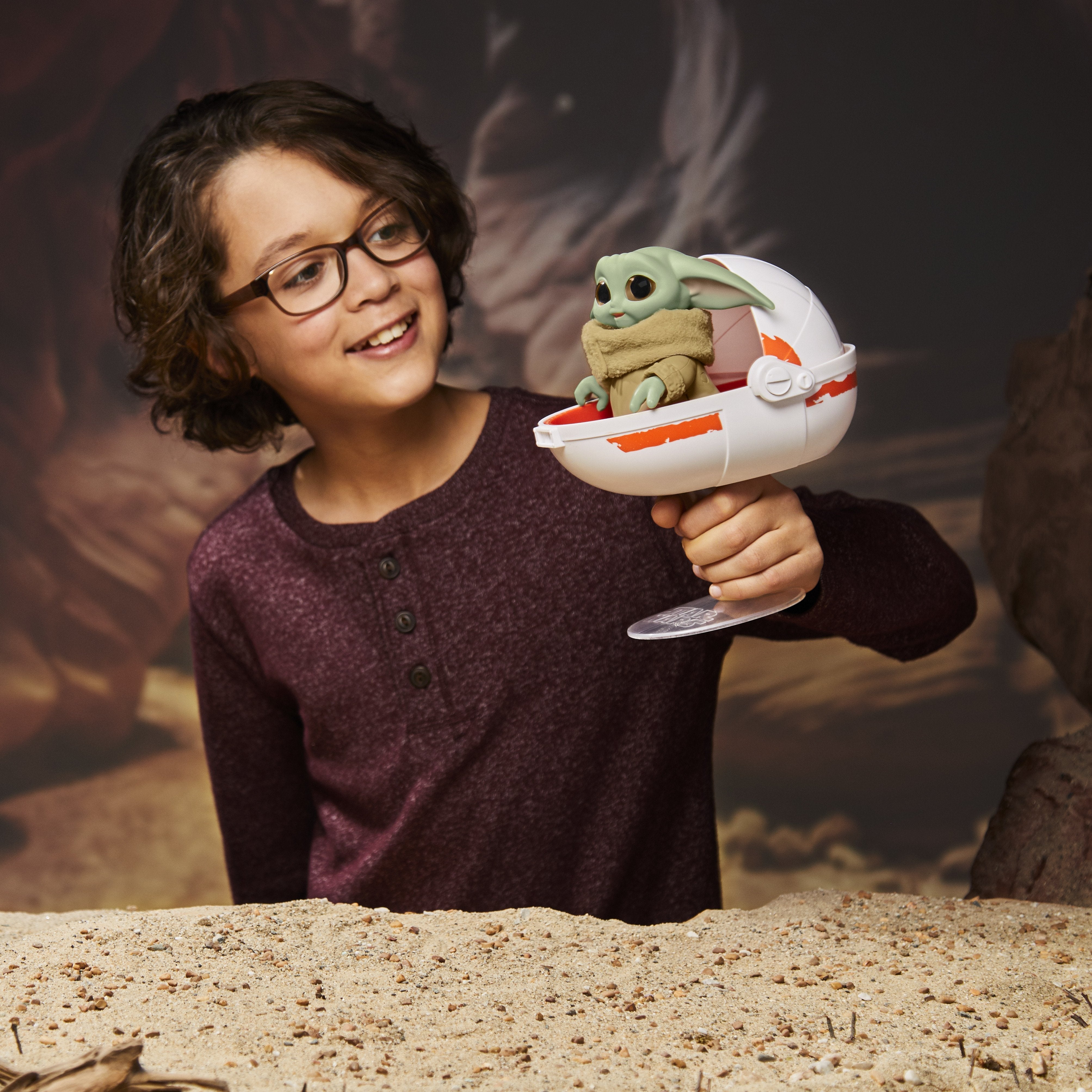 Figura Interactiva Hasbro Star Wrs Wild Ridin' Grogu