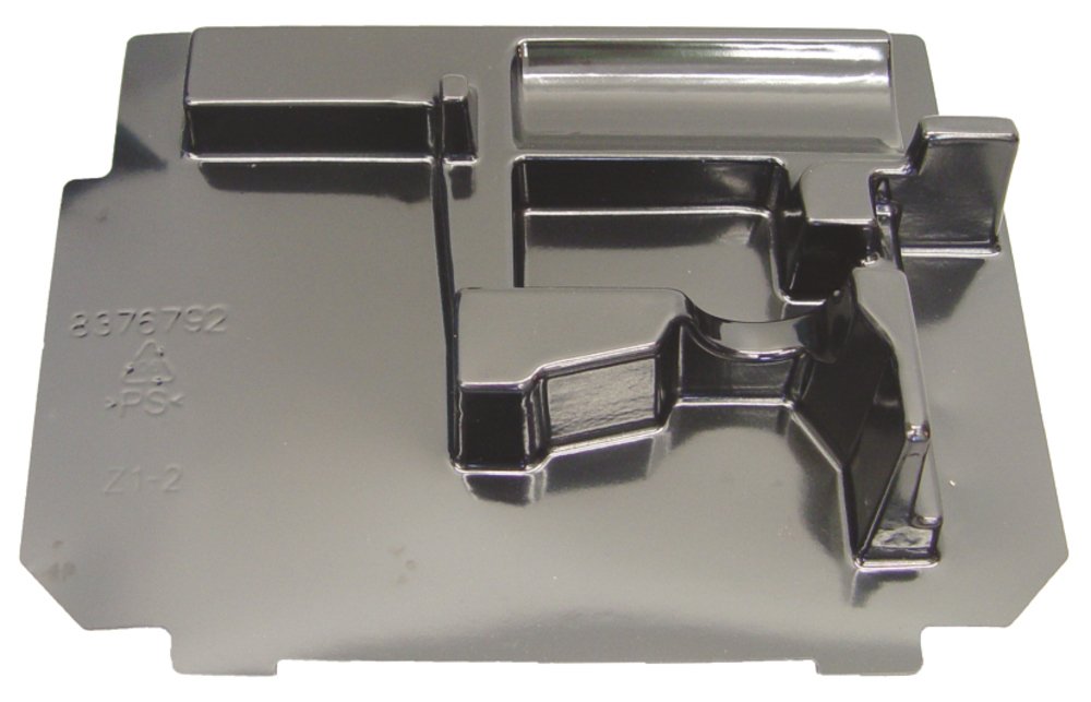 Pieza Embutida Makita 837809-5, Inserto Para Dbo180 (Negro, Para Makpac Tamaño 2)