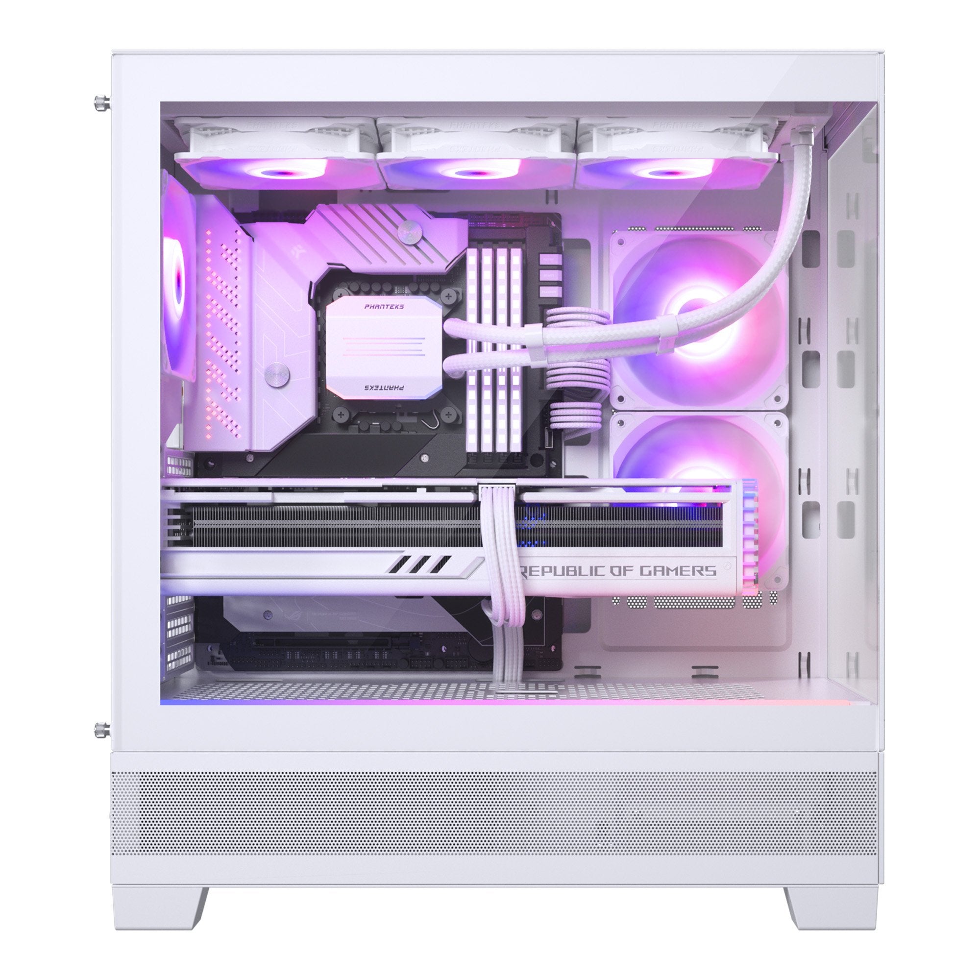 Caja Pc Phanteks Xt View Temperojo Glass Windows, D-Rgb - Blanco