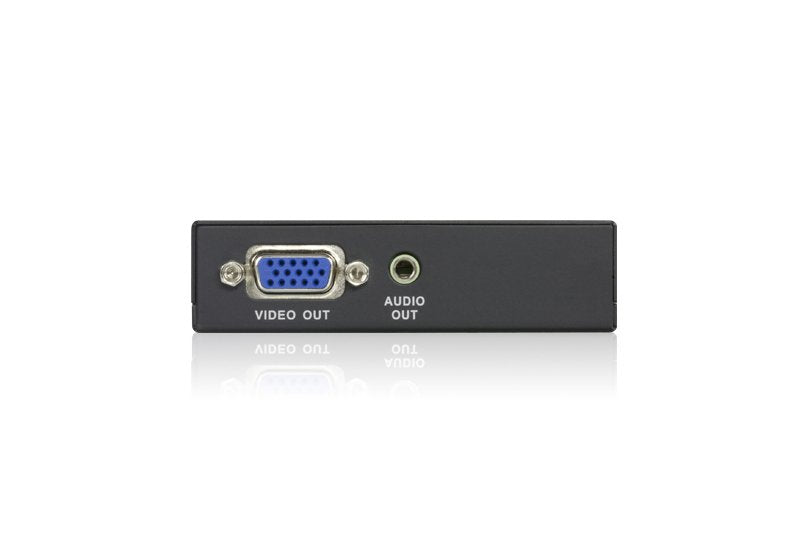 Receptor Vga/Audio Sobre Cat5  (300m, 1920 X 1200) Aten Para Vs120xt