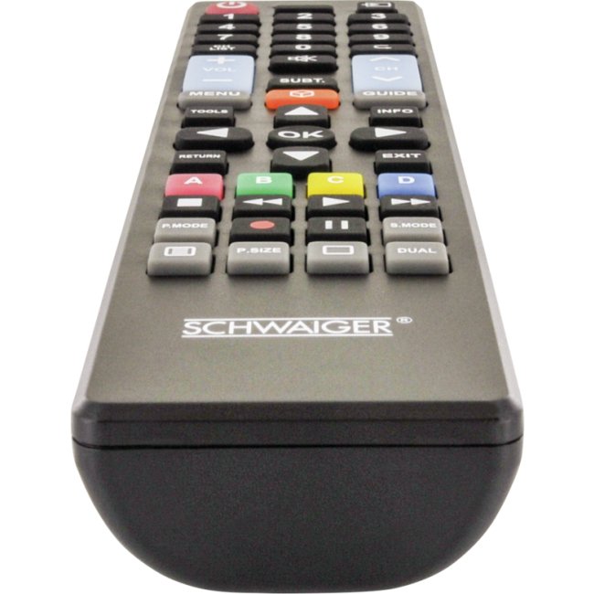 Mando A Dimancia Schwaiger 5 En 1 Preprogramado Negro