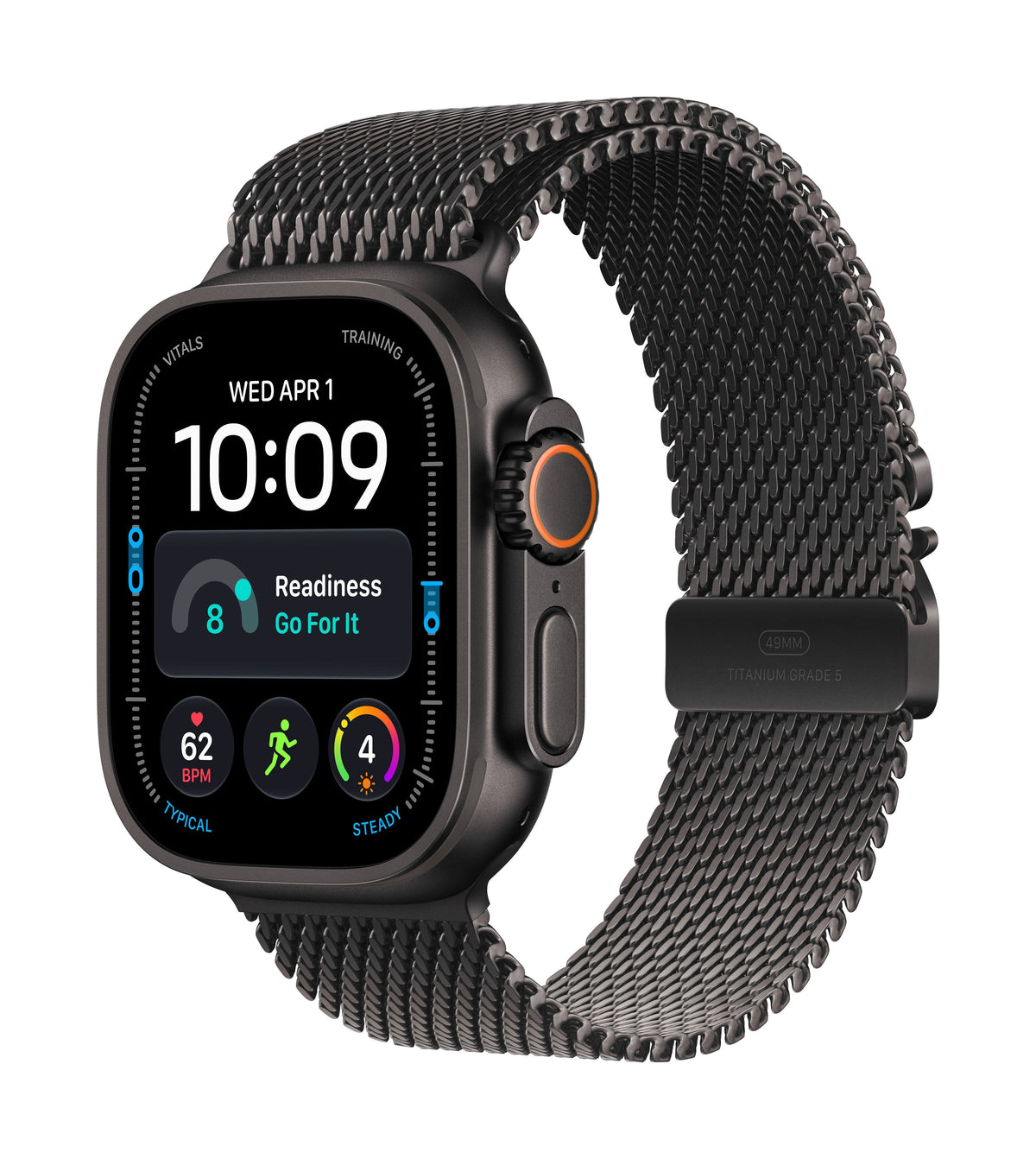 Apple Watch Ultra 4 Titanium Cellular 49mm Negro (Milanaise Titan Negro) M
