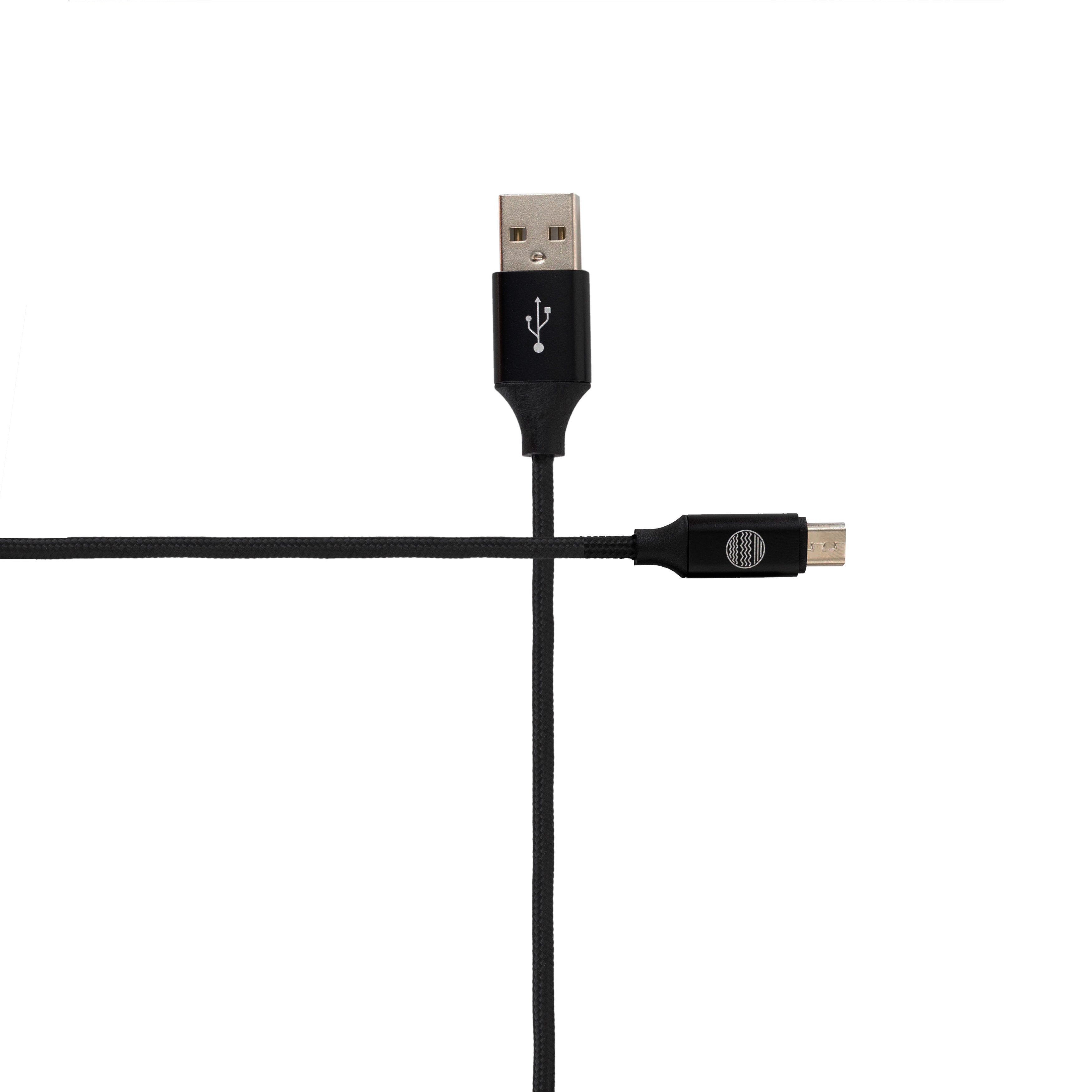 Cable Our Pure Planet Opp044  Usb Usb 2.0 1,2 M Usb A Micro-Usb B Negro