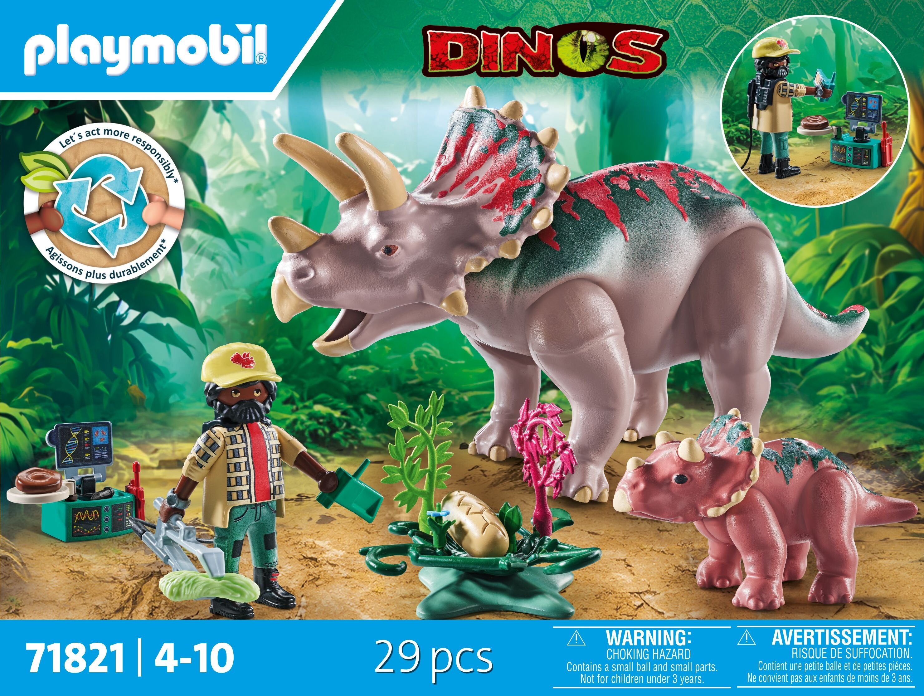 EAN 4008789718211 - Playmobil Dinos 71821 set de juguetes imagen 2
