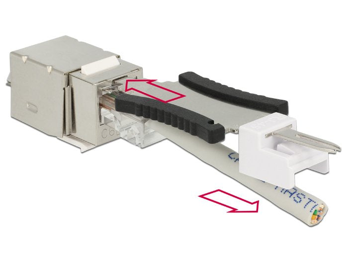 Keystone Modul Rj45 Secure Cat.6 > Lsa