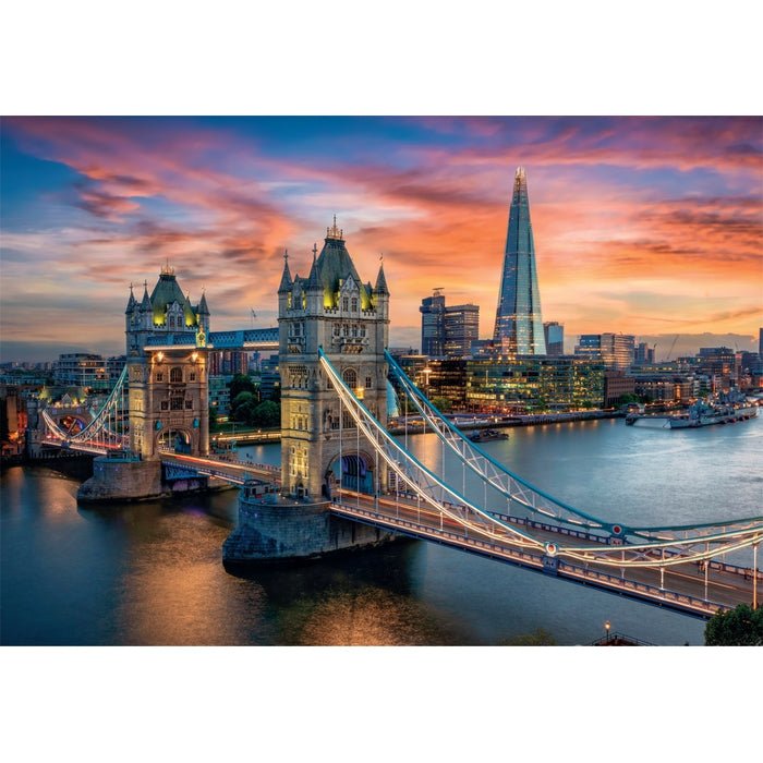 Puzzle  Clementoni Colección De Alta Calidad Londres En Crepúsculo (Piezas: 1500)