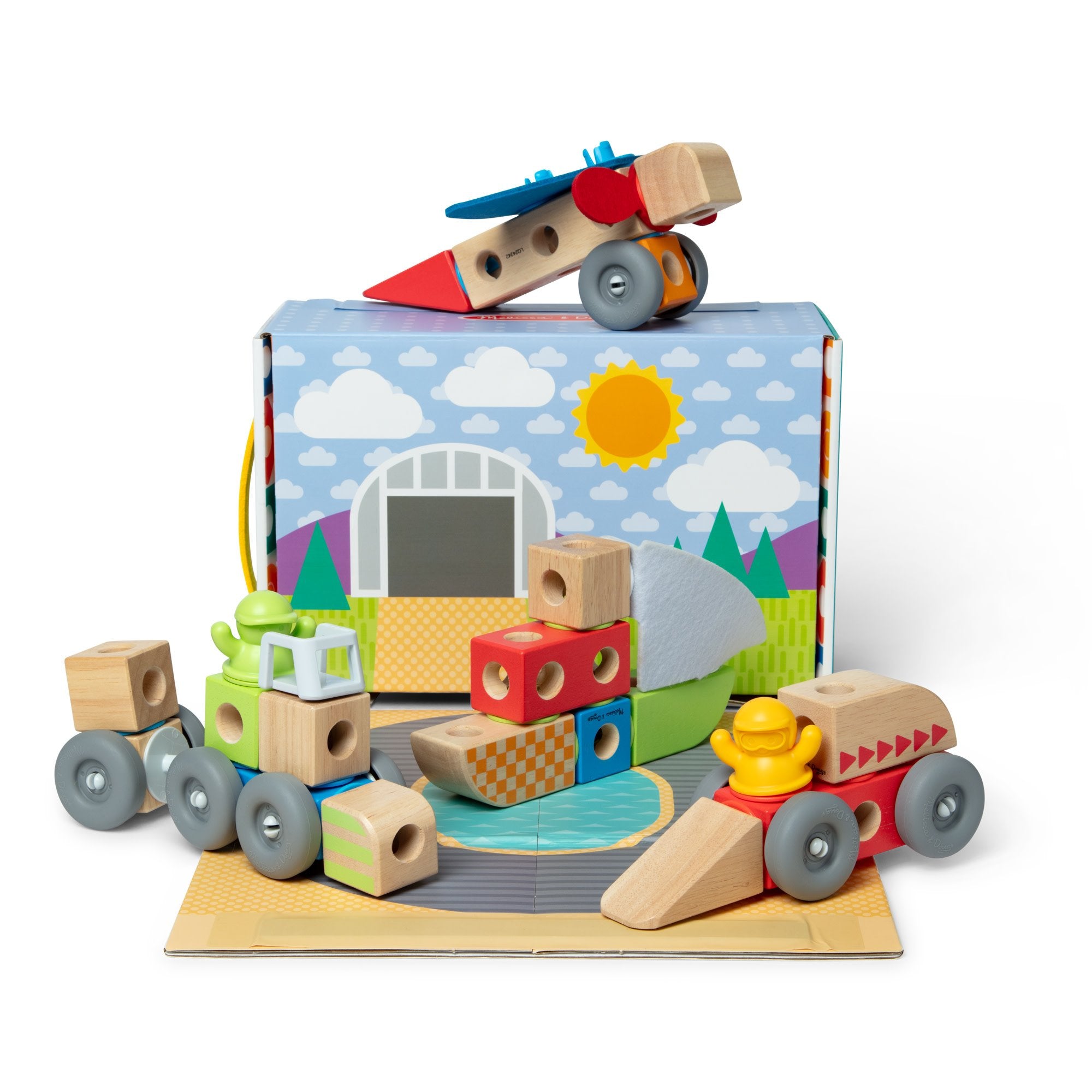EAN 681147005532 - Melissa & Doug MDT BBN Blockables Vehicles GML imagen 1