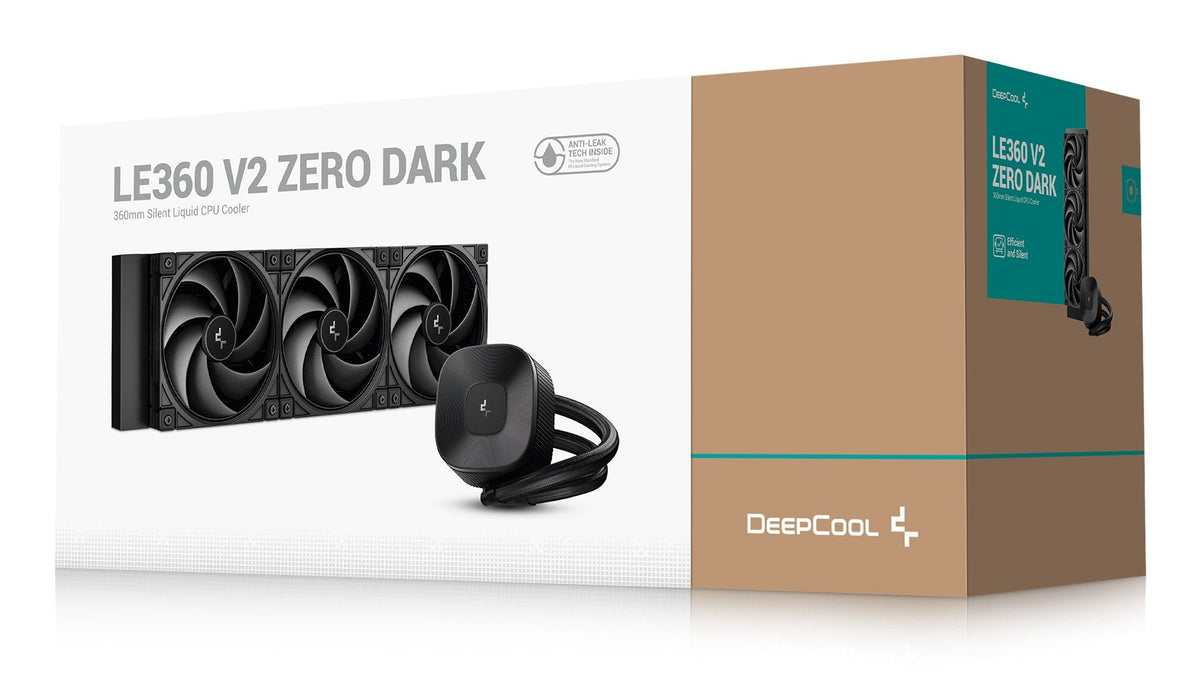 Refrigerador Liquido Cpu Deepcool Le360 V2 Zero Dark R-Le360zero-Bklnmd-G-1