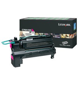 Lexmark Toner Magenta Retornable C792 X792