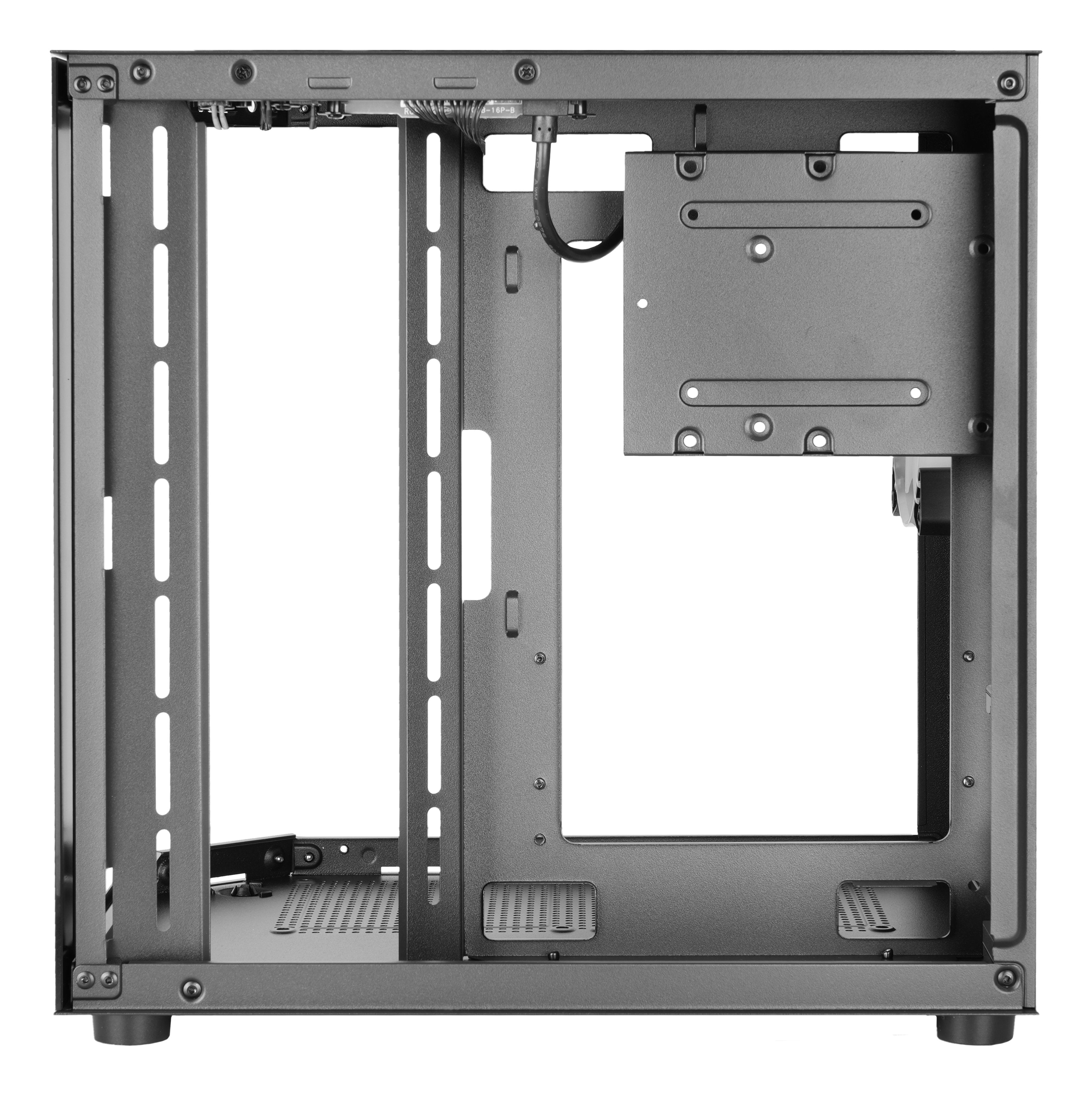 Caja Minitorre Atx Mc-3tlite Negro Mars Gaming 337×276×342 Mm / 3.5 Kg / Cristal Templado / Rgb Fijo / Microatx - Mini-Itx / Usb3.0 + Usb2.0 / 275 Mm Vga / Hasta 7 Ventiladores