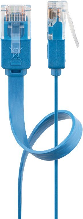 EAN 4040849964138 - Goobay 96413 cable de red Azul 2 m Cat6 U/UTP (UTP) imagen 1
