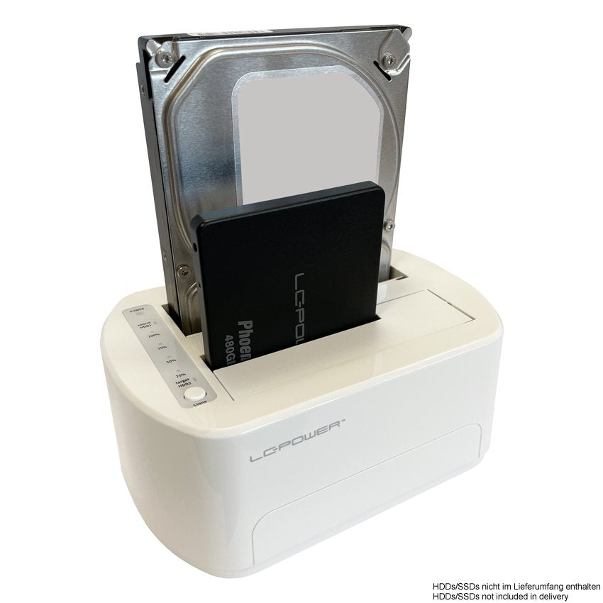 Lc-Power Lc-Dock-U3-Vi Usb3.2 1xhdd/Ssd Docking 2,5/3,5 Whit Retail