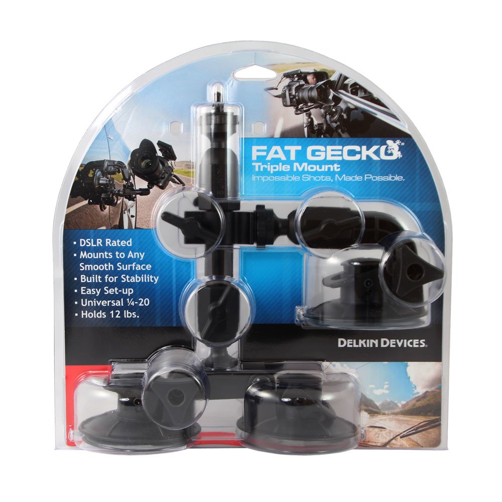 EAN 0750324103641 - Delkin Fat Gecko Triple Mount imagen 3