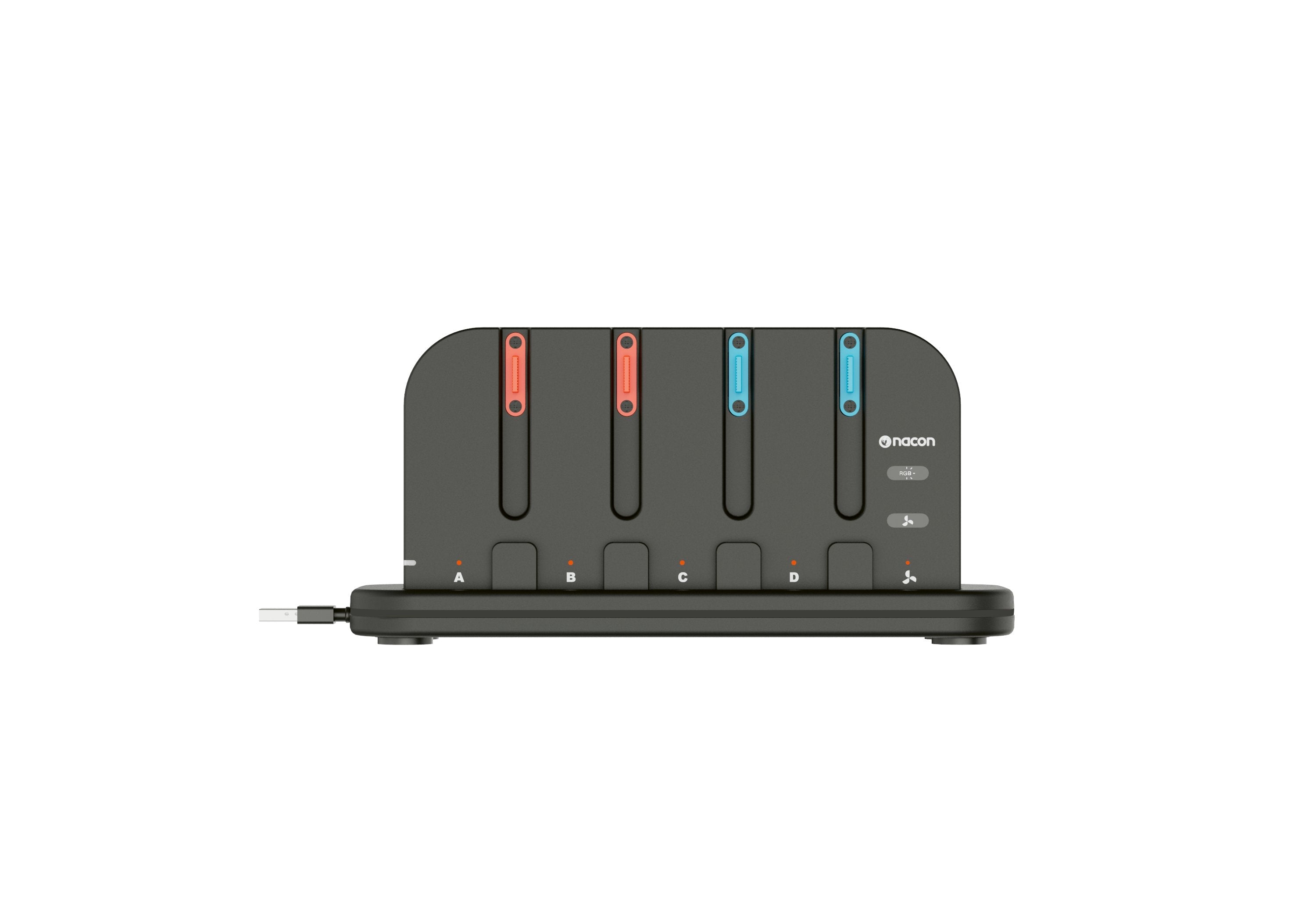 Kit Carg Rgb Para 4 Joy-Con+Venti.