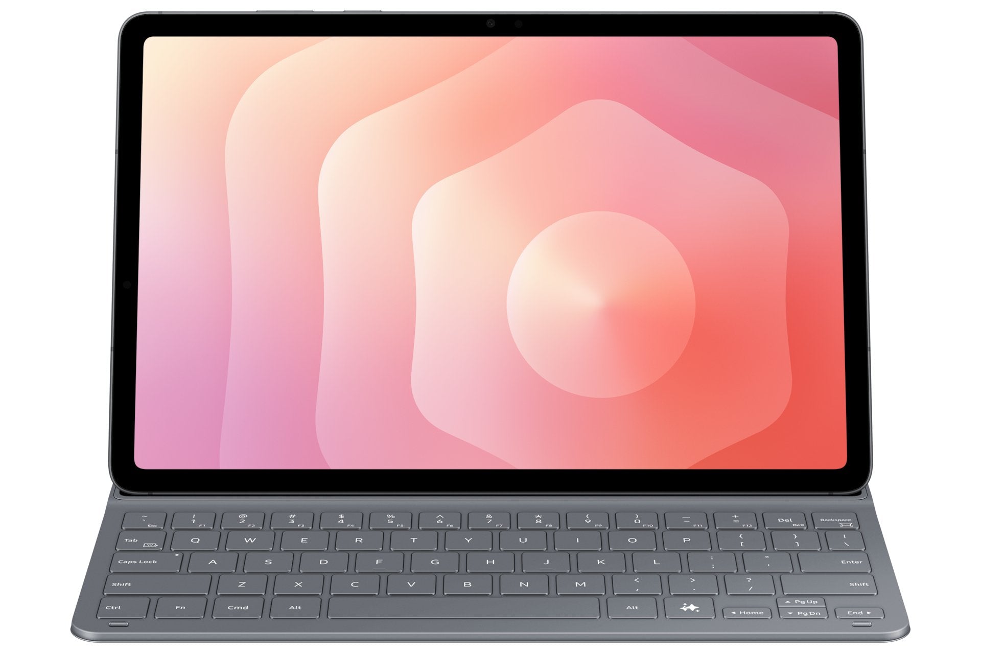 Book Cover Keyboard Slim Sin Touch Pad, Teclado Non-Amovible Con Touche Galaxy