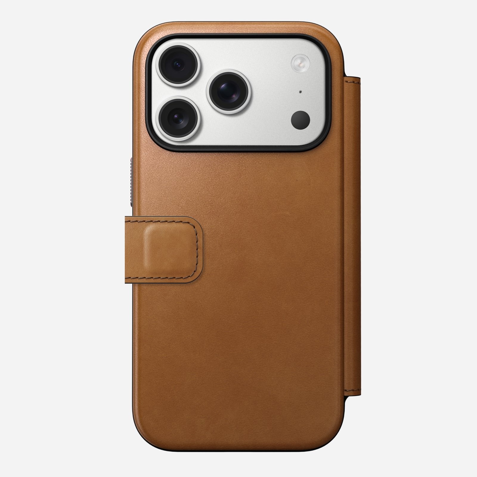 Nomad Modern Leather Folio Iphone 17 Pro English Tan