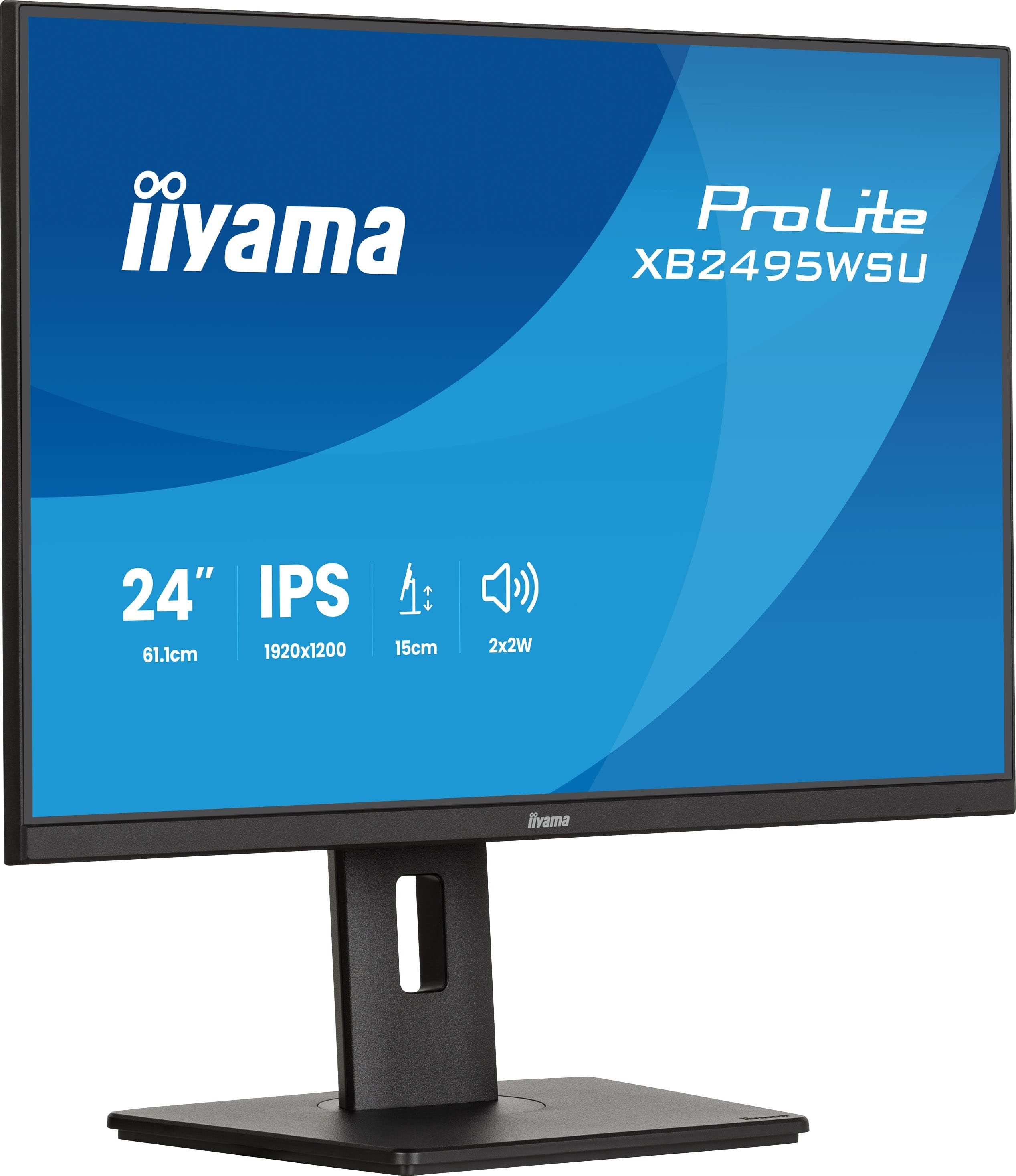 Iiyama 60.5cm 24" Xb2495wsu-B1 16:10 Hdmi+Dp+Usb-C Ips