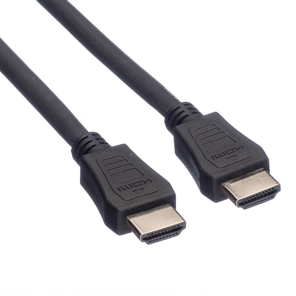 Value Hdmi High Speed Cable Mit Ethernet, Lsoh, Schwarz, 7,5 M