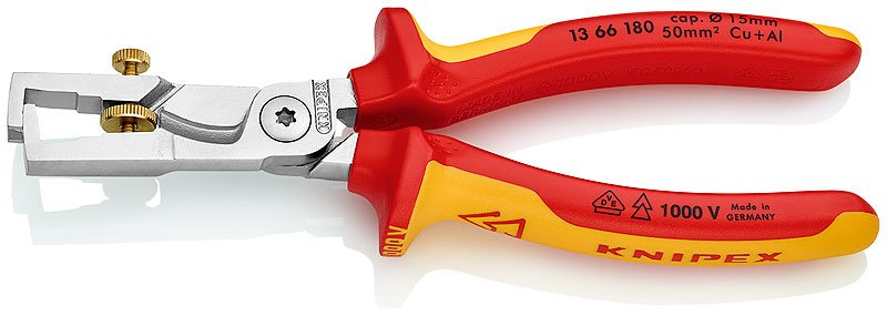 Knipex Cableschere Mit Abisolierfunktion
