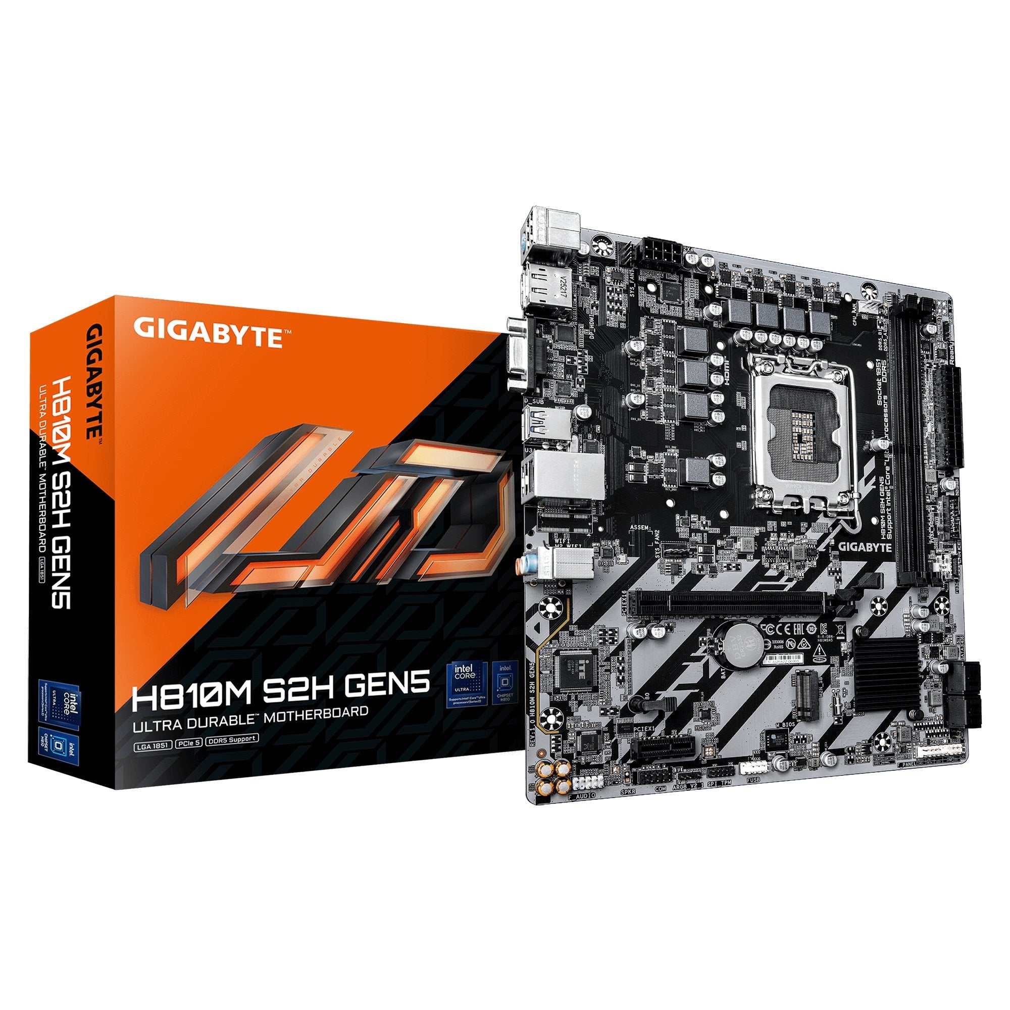 Placas Base Gigabyte H810m S2h Gen5 Lga1851 1xhdmi 1xdp