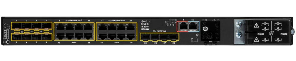 Ie9310 W  16x Ge Poe+ 8x Ge Sfp