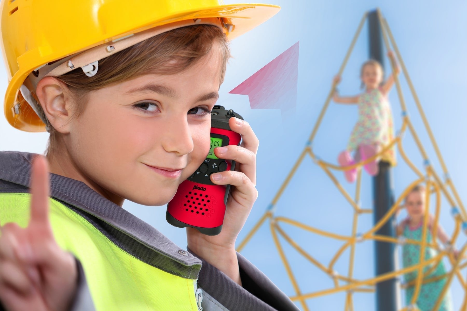 EAN 8712412593651 - Alecto FR115RD two-way radios 8 canales 446 MHz Negro, Rojo imagen 7