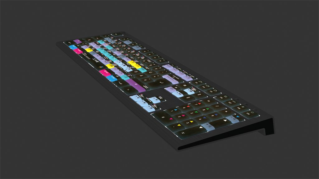 EAN 5707795019075 - Logickeyboard ASTRA 2 teclado USB QWERTZ Alemán Negro imagen 3