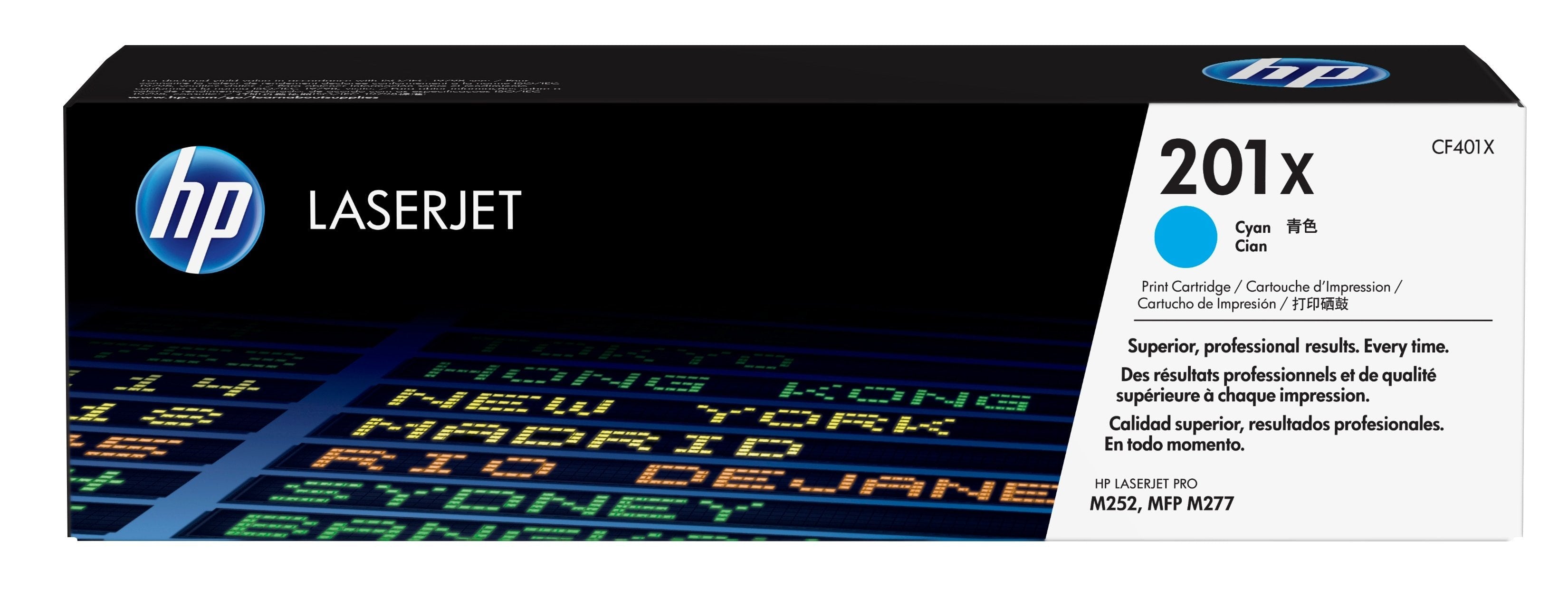 Toner Original Hp 201x Xl Cian Cf401x