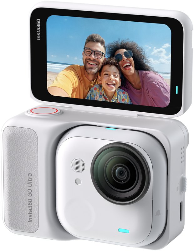 Videocámara Deportiva  Insta360 Go Ultra Creator Bundle Art White 4k