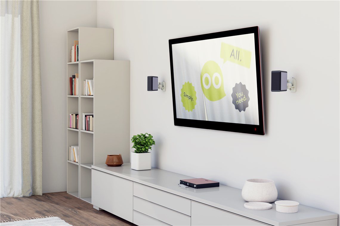 Goobay Soporte De Pared Para Altavoz 49394