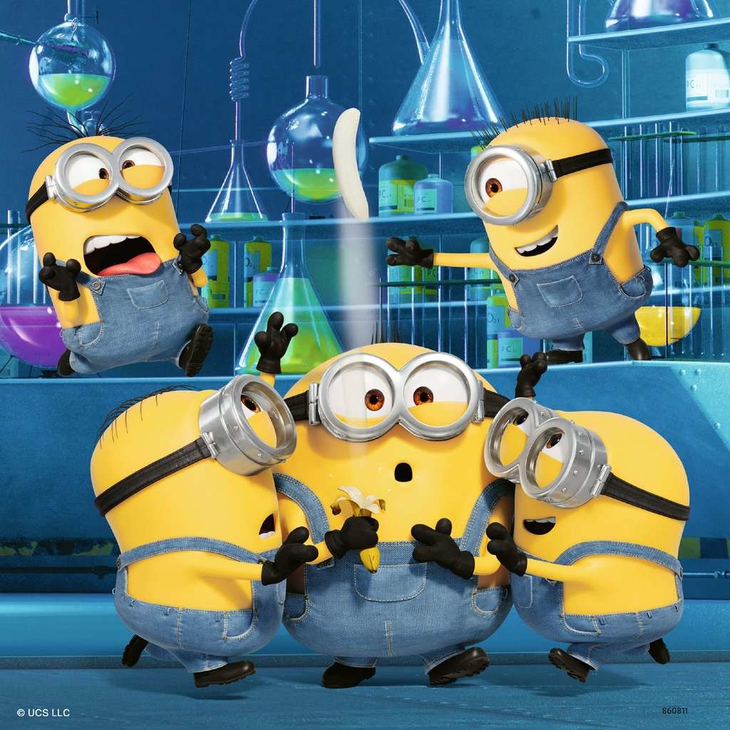 Puzzle Minions 3x49pzs