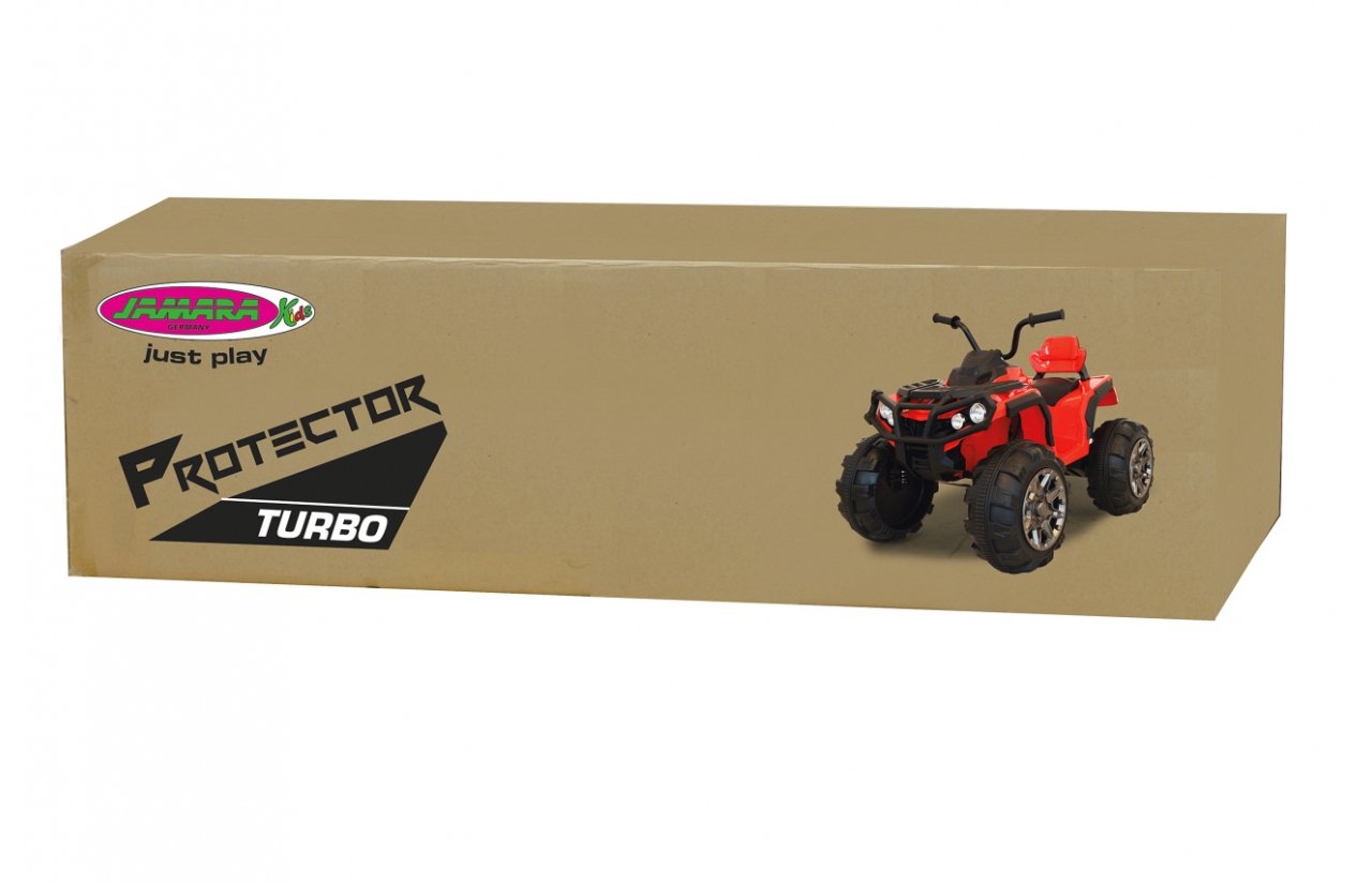 Jamara Ride-On Quad Protector 12v Rojo 3+