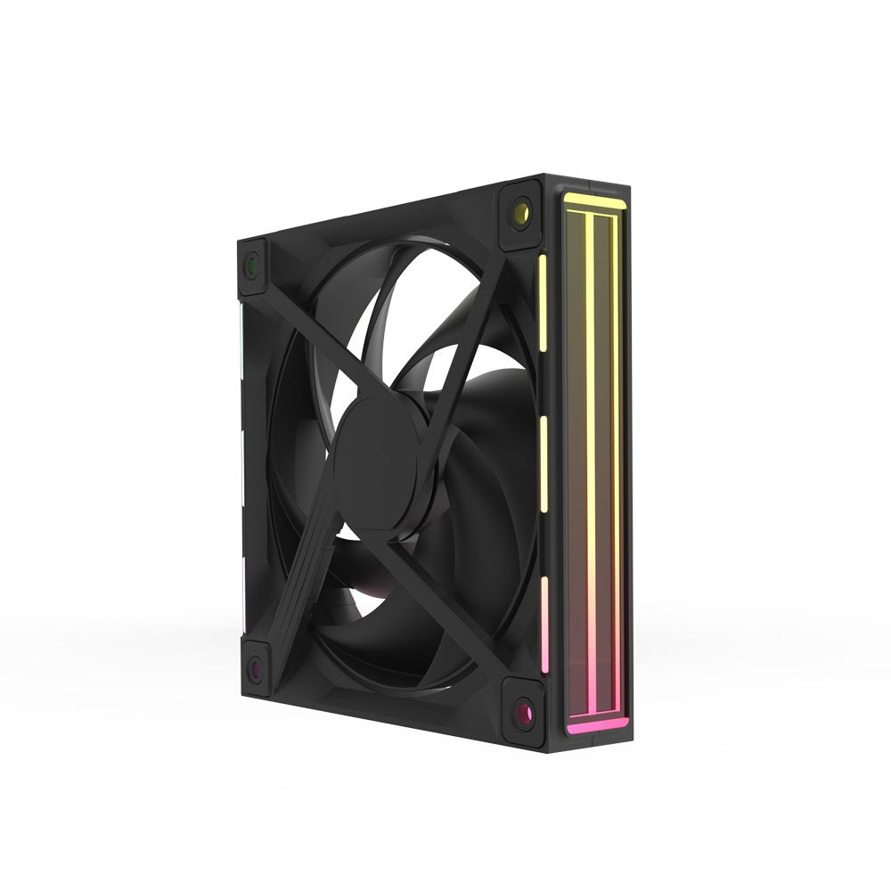 Ventilador Pc  Zalman Zm-Df120r A3 Black  Argb 1x Vent 120mm