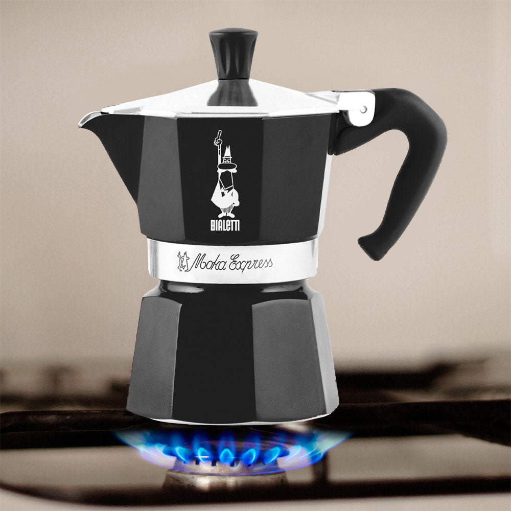 EAN 8006363018418 - Bialetti Moka Express Cafetera italiana Negro imagen 4