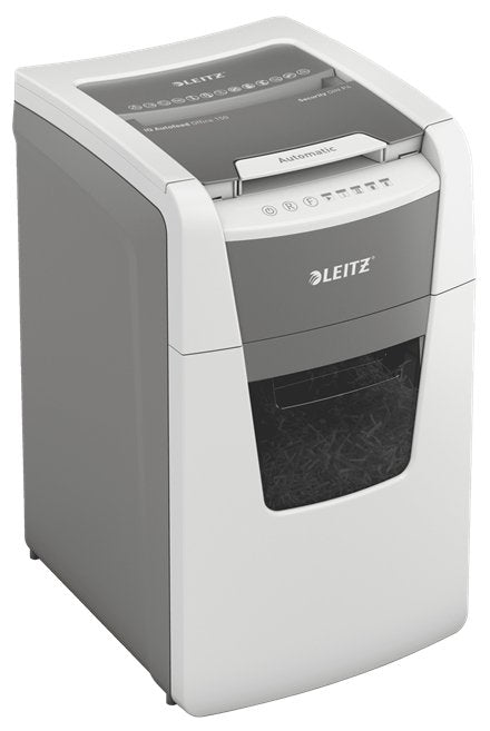 EAN 4002432124107 - Leitz 80130000 triturador de papel Corte cruzado 22 cm Gris, Blanco imagen 3