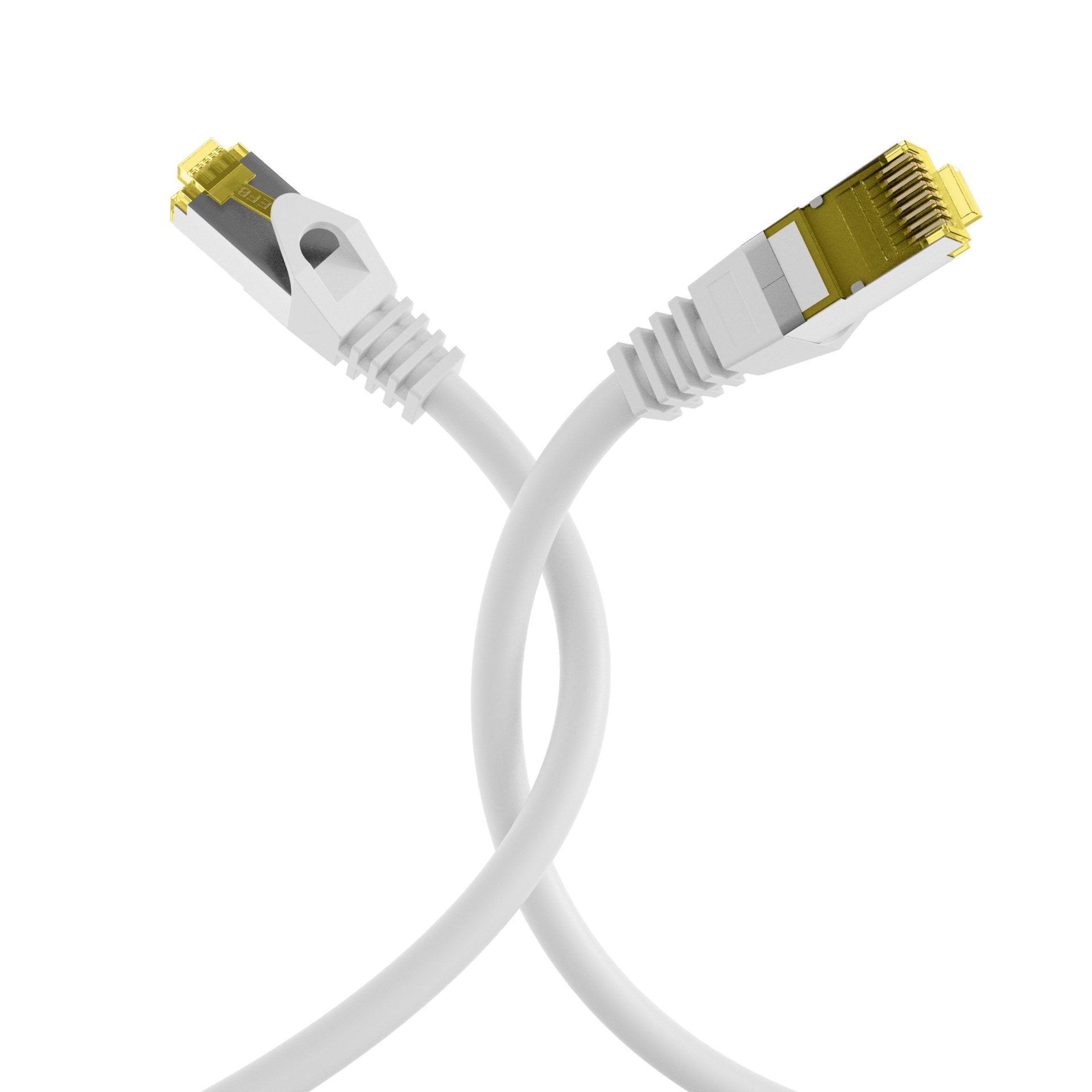 Efb Rj45 Cable De Red Cat.6a S Ftp Lszh Cat.7 Rohcable Blanco