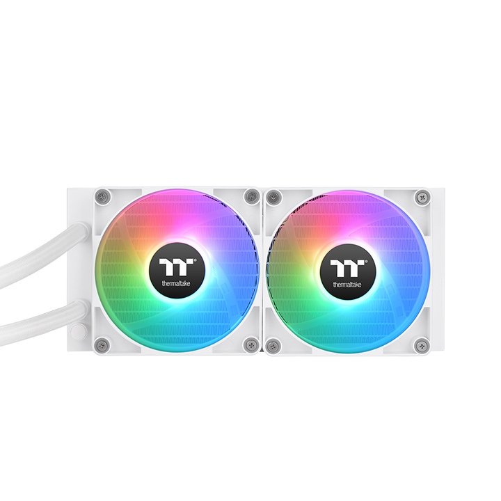Thermaltake Th240 V2 Argb Sync All-In-One Liquid Cooler Snow Edition, Blanco