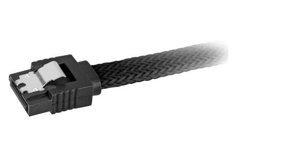Sharkoon 0.45m, 2xsataiii Cable De Sata 0,45 M Sata 7-Pin Negro