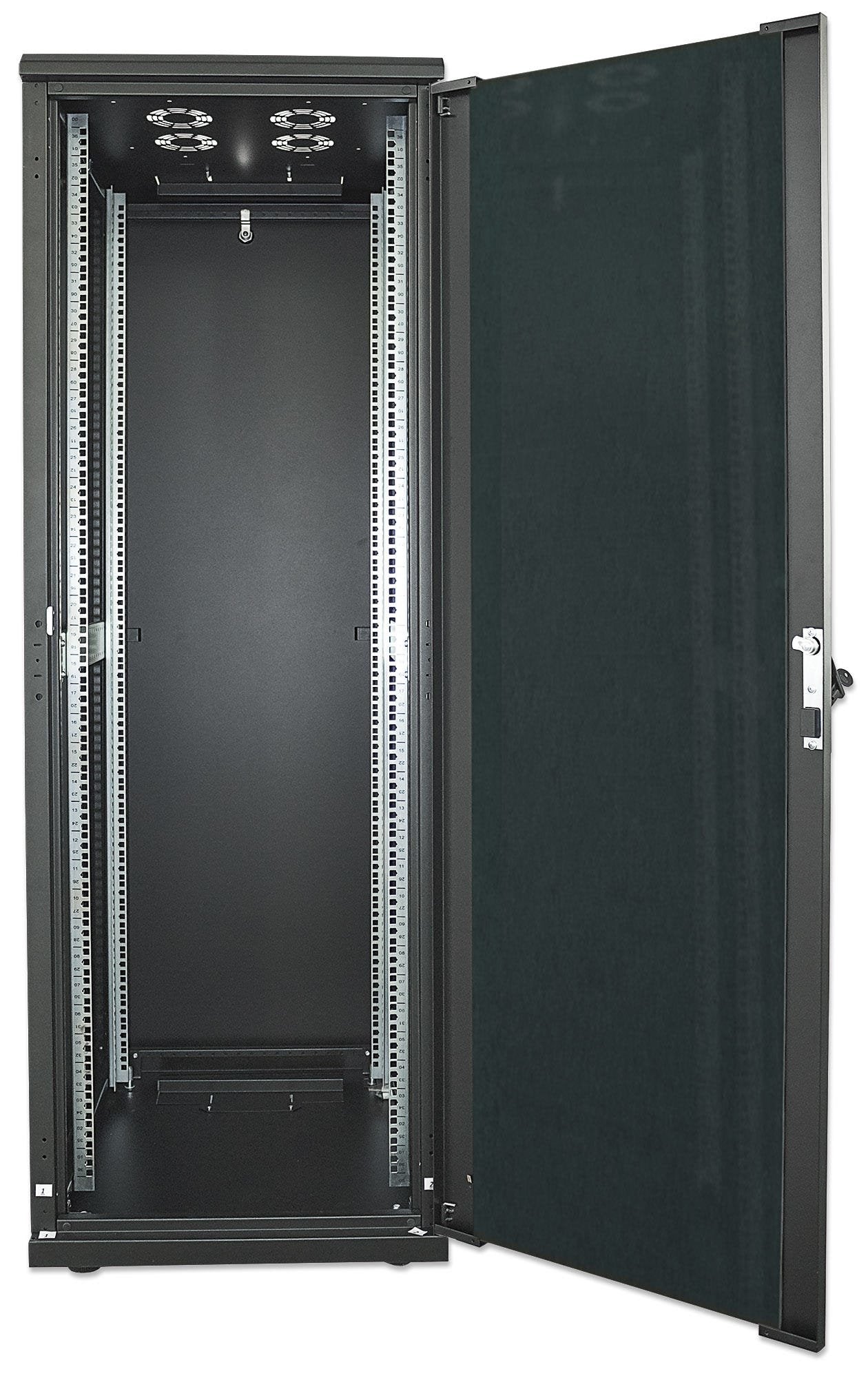 Armario Rack  Intellinet 713467 36u Rack O Bastidor Independiente Negro