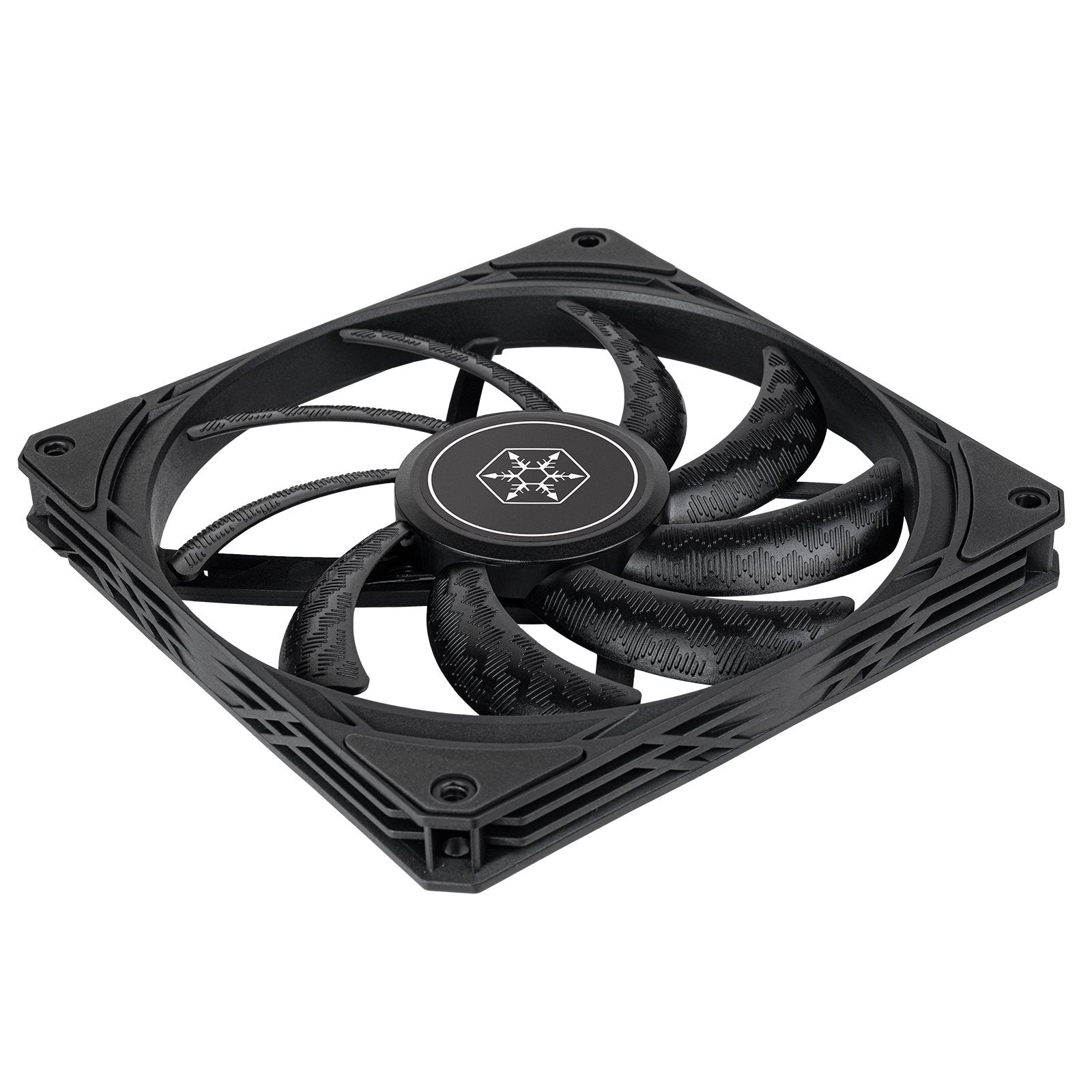 Ventilador Pc Silvermone Sm-As140b Pwm  Negro