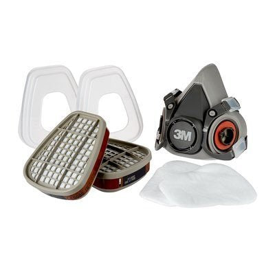 EAN 5902658103766 - 3M 6002PRO respirador reutilizable FFP3 Mascarilla de media cara imagen 3