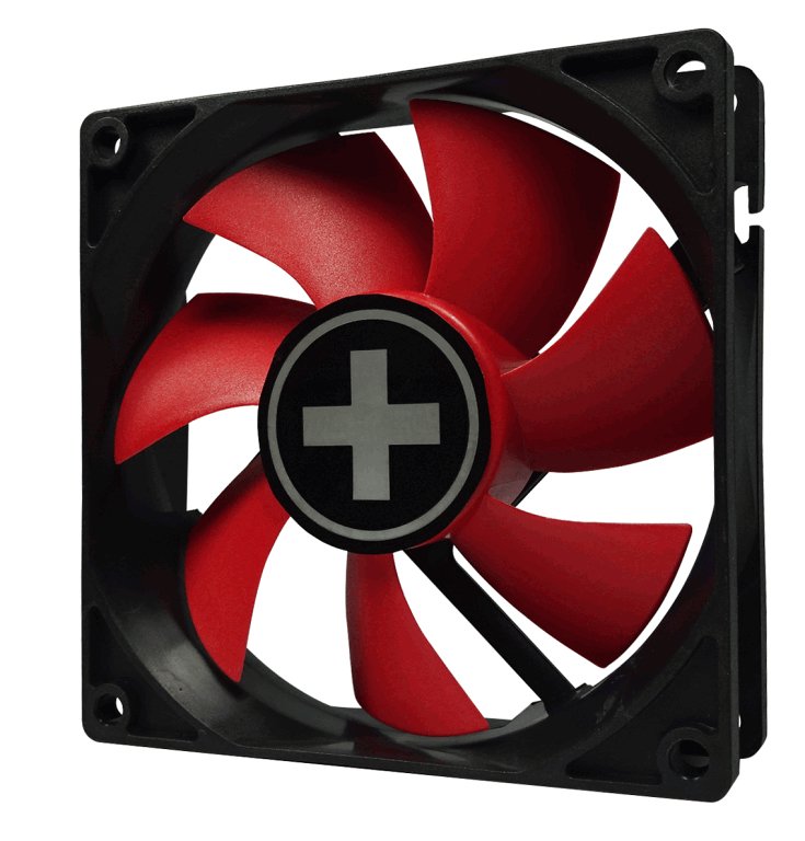 EAN 4044953500862 - Xilence XPF92.R Carcasa del ordenador Ventilador 9,2 cm Negro, Rojo imagen 1