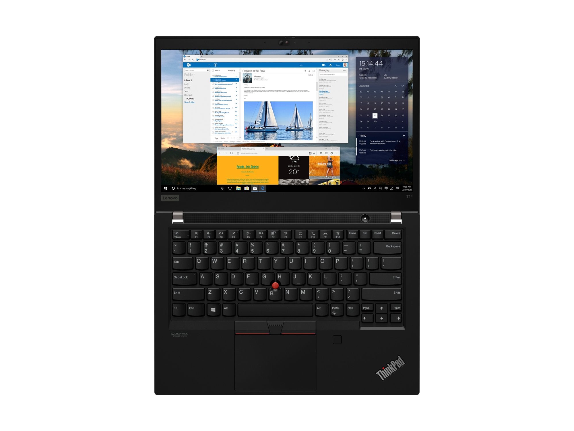 EAN 0199273101474 - Lenovo ThinkPad T14 Gen 1 (Intel) Intel® Core™ i5 i5-10210U Portátil 35,6 cm (14") HD 16 GB DDR4-SDRAM 51 imagen 17
